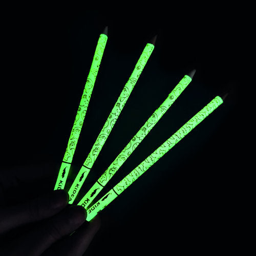 LÁPICES GRAFITO QUE BRILLAN EN LA OSCURIDAD