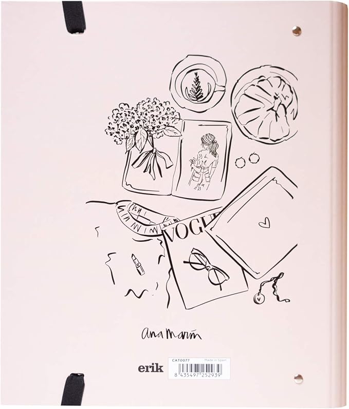 Carpeta 4 anillas A4 de Ana Marín