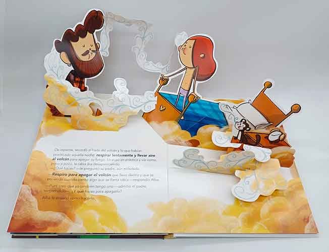 Tengo un volcán POP UP