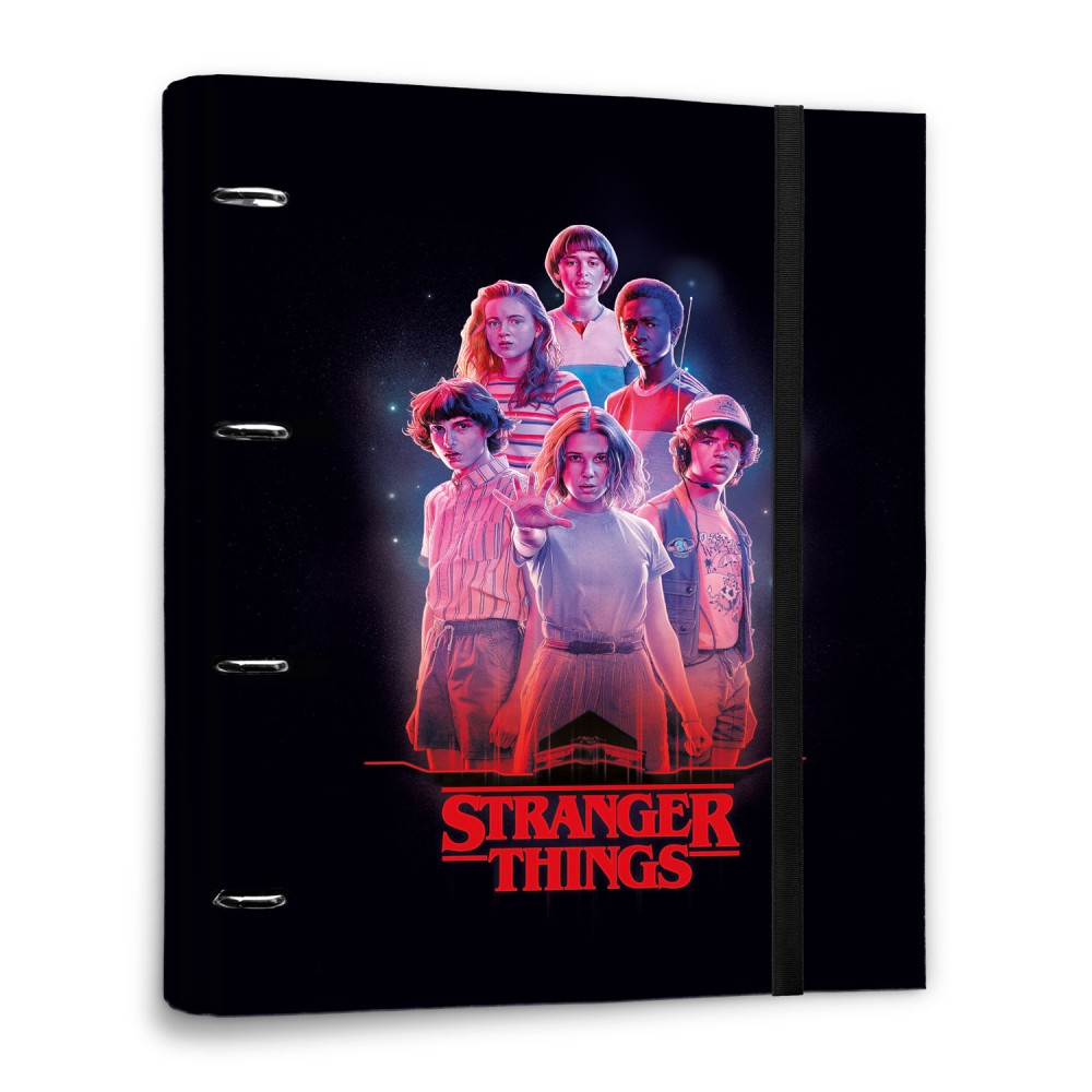   Carpeta 4 anillas A4 de Stranger Things